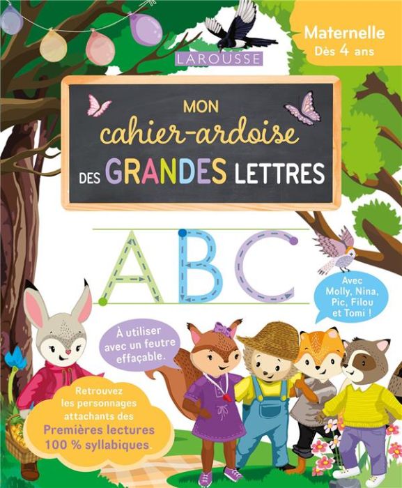 Emprunter Mon cahier-ardoise des grandes lettres livre