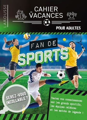 Emprunter Cahier de vacances - Fan de sports. Edition 2024 livre