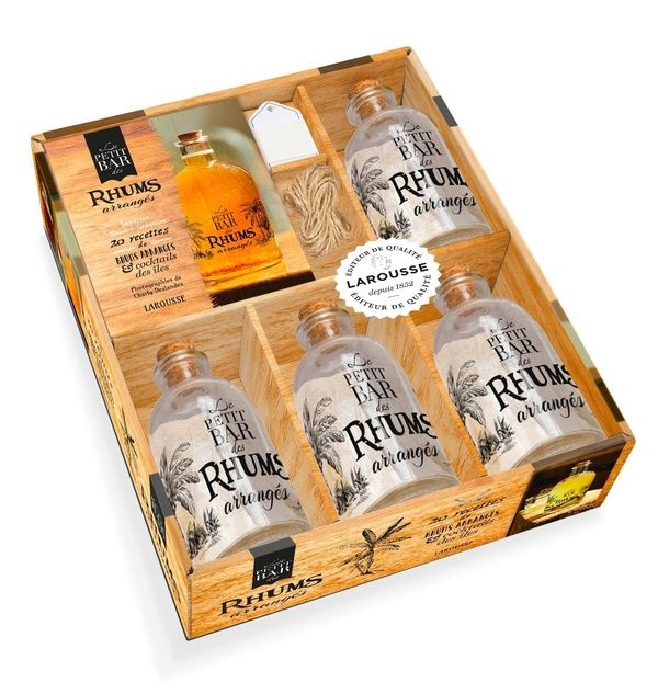 Emprunter Le petit bar des rhums arrangés. Coffret avec un livret des 20 recettes de rhums arrangés & cocktail livre