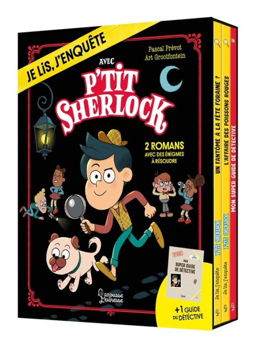 Emprunter P'tit Sherlock : Coffret en 3 volumes. Un fantôme à la fête foraine ? %3B L'affaire des poissons rouge livre