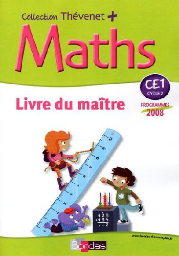 Emprunter Maths CE1. Livre du maître, programmes 2008 livre