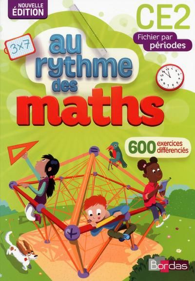 Emprunter Mathématiques CE2 Cycle 2 Au rythme des maths. Fichier par périodes, Edition 2015 livre