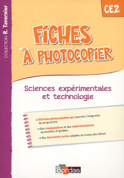 Emprunter Fiches à photocopier Sciences expérimentales et technologie CE2 livre