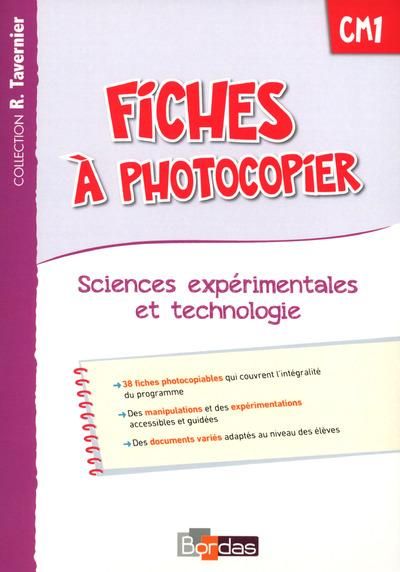 Emprunter Fiches à photocopier Sciences expérimentales et technologie CM1 livre