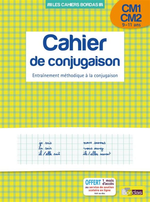 Emprunter Cahier de conjugaison CM1 CM2 9-11 ans . Entraînement méthodique à la conjugaison livre