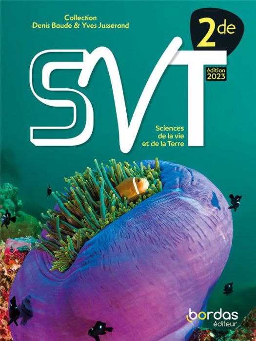 Emprunter SVT 2de. Edition 2023 livre