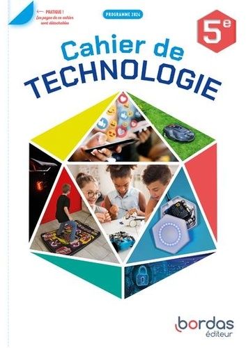 Emprunter Cahier de technologie 5e. Edition 2024 livre