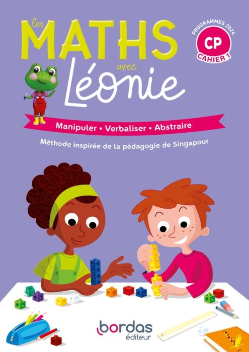 Emprunter Les Maths avec Léonie CP. Cahiers 1 et 2, Edition 2024 livre