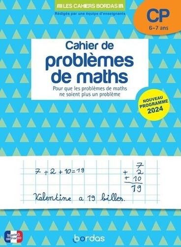 Emprunter Cahier de problèmes de maths CP livre