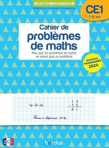 Emprunter Cahier de problèmes de maths CE1 livre