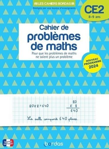 Emprunter Mon cahier de problèmes de maths CE2 livre