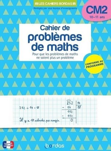 Emprunter Cahier de problèmes de maths CM2 livre