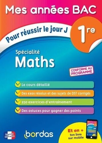 Emprunter Spécialités Maths 1re livre