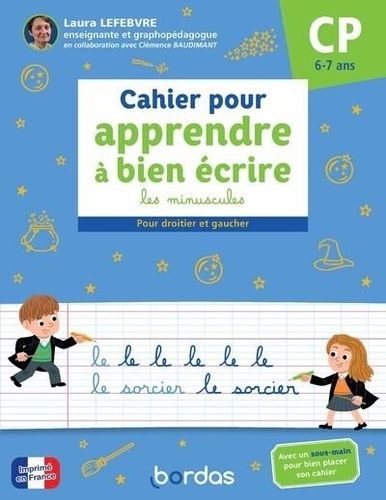 Emprunter Cahier pour apprendre à bien écrire les minuscules CP livre