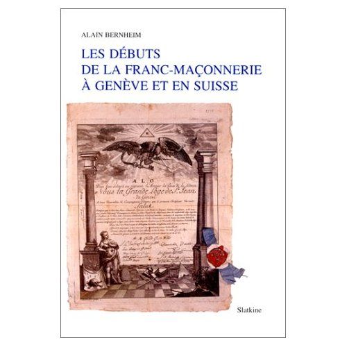 Emprunter LES DEBUTS DE LA FRANC-MACONNERIE A GENEVE ET EN SUISSE livre