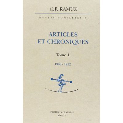 Emprunter OEUVRES COMPLETES. ARTICLES ET CHRONIQUES. T1. 1903-1912. VERSION RELIEE livre