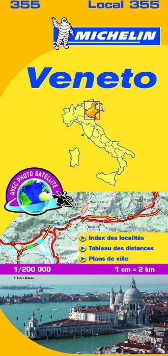 Emprunter VENETO 11355 CARTE ' LOCAL ' ( ITALIE ) MICHELIN K livre