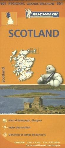 Emprunter SCOTLAND 11501 CARTE ' REGIONAL ' MICHELIN KAART livre