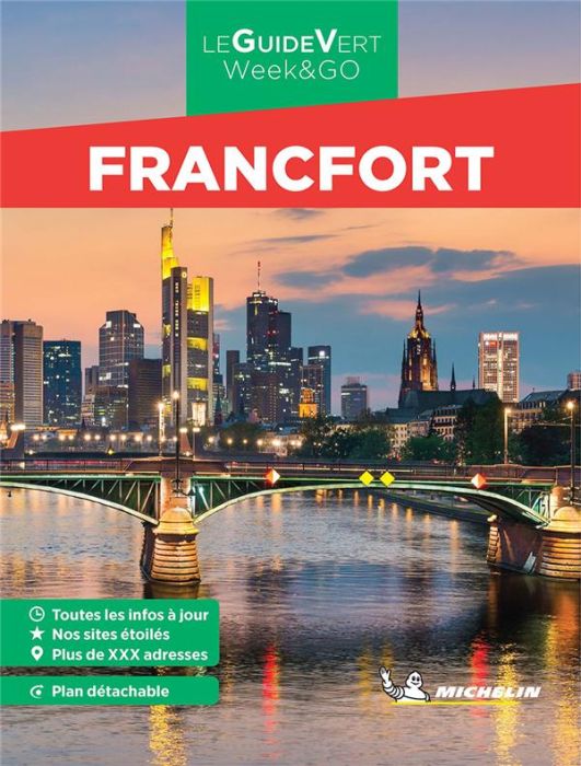 Emprunter Francfort. Edition 2022. Avec 1 Plan détachable livre