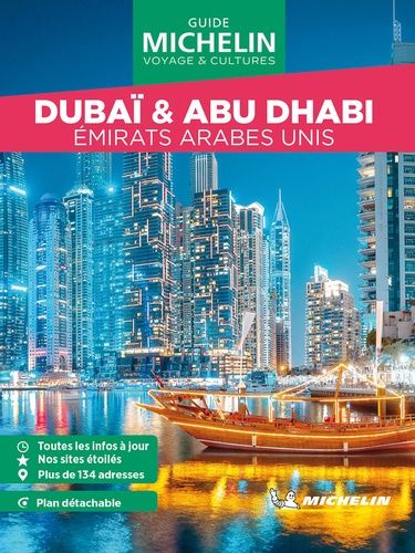 Emprunter Dubaï et Abu Dhabi, Emirats Arabes Unis. Edition 2024. Avec 1 Plan détachable livre