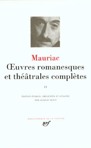 Emprunter Oeuvres romanesques et théâtrales complètes. Tome 2, Conscience, instinct divin %3B Thérèse Desqueyrou livre