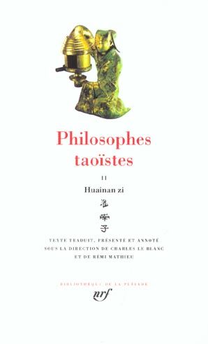 Emprunter Philosophes taoïstes Tome 2 : Huainan zi livre