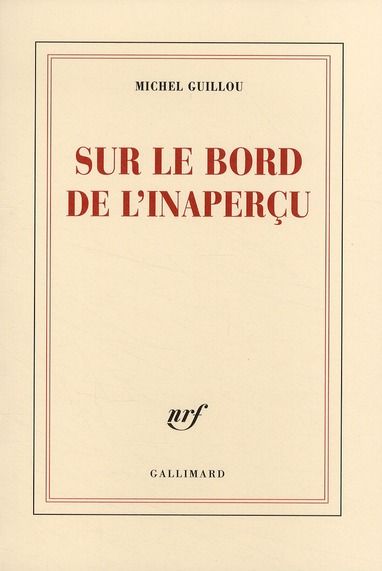 Emprunter Sur le bord de l'inaperçu livre