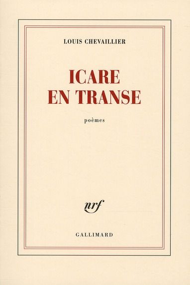 Emprunter Icare en transe livre