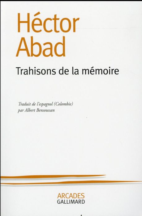 Emprunter Trahisons de la mémoire livre