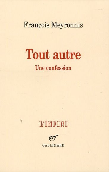 Emprunter Tout autre. Une confession livre