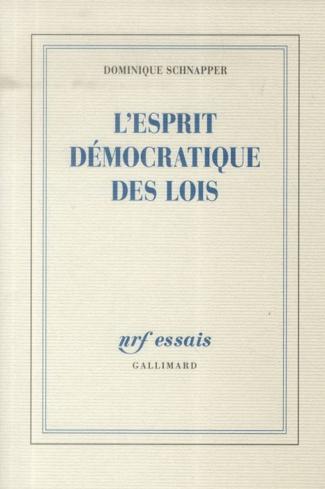 Emprunter L'esprit démocratique des lois livre