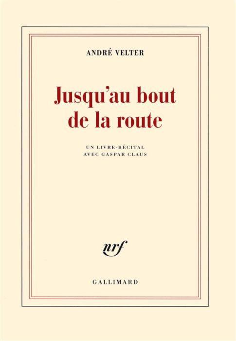 Emprunter Jusqu'au bout de la route livre