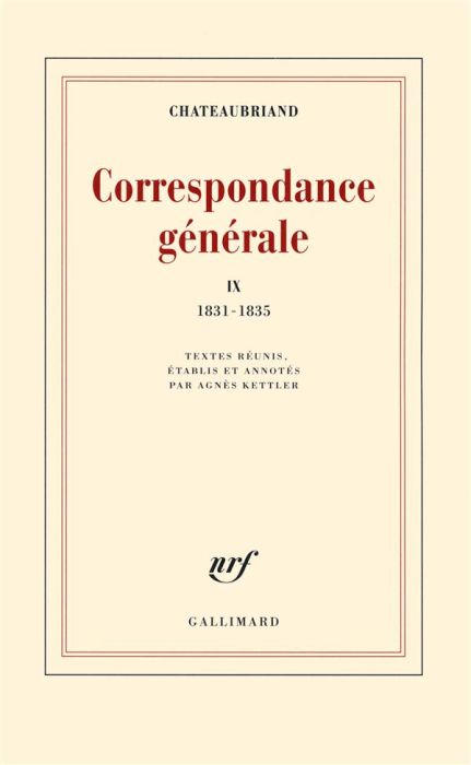 Emprunter Correspondance générale. Tome 9, 1831-1835 livre