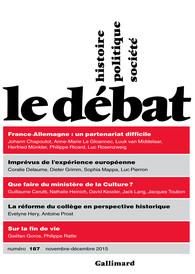 Emprunter Le Débat N° 187, novembre-décembre 2015 livre