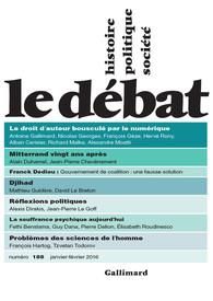 Emprunter Le Débat N° 188, janvier-février 2016 livre