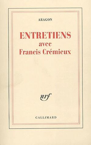 Emprunter Entretiens avec Francis Crémieux livre