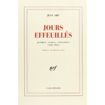 Emprunter Jours effeuillés. Poèmes, essais, souvenirs, 1920-1965 livre