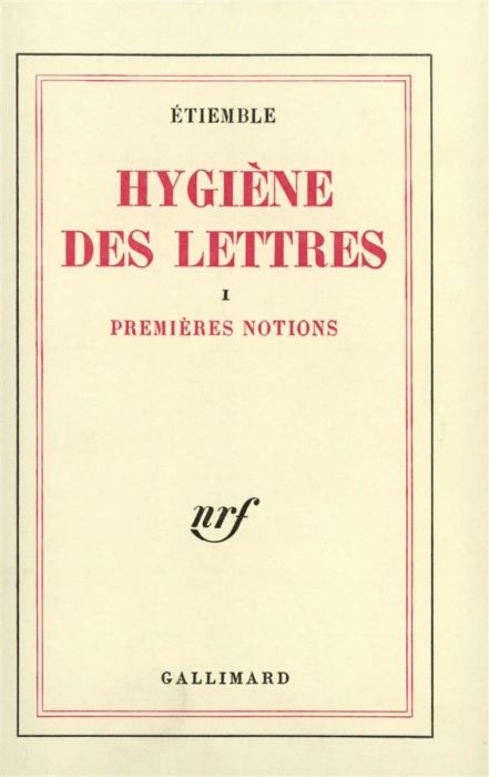 Emprunter Premières notions livre