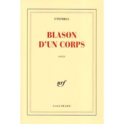 Emprunter Blason d'un corps livre