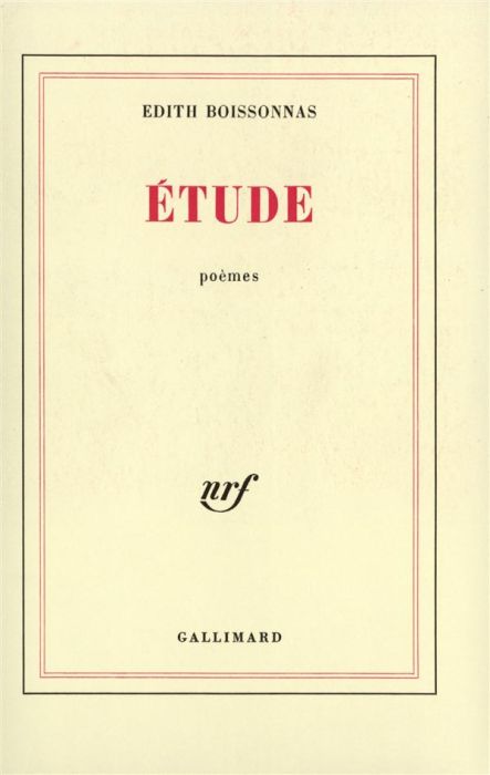 Emprunter Etude livre