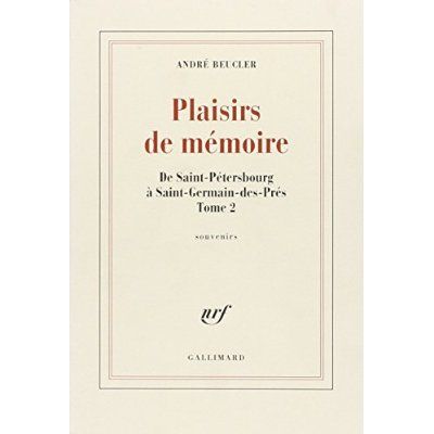 Emprunter Plaisirs de mémoire livre