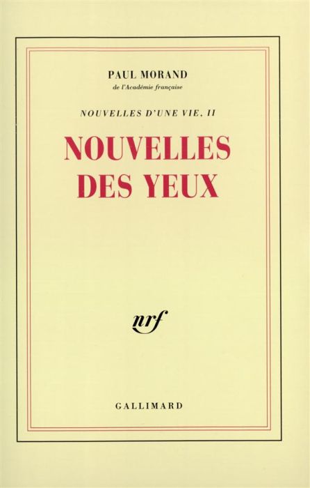 Emprunter Nouvelles d'une vie Tome 2 : Nouvelles des yeux livre