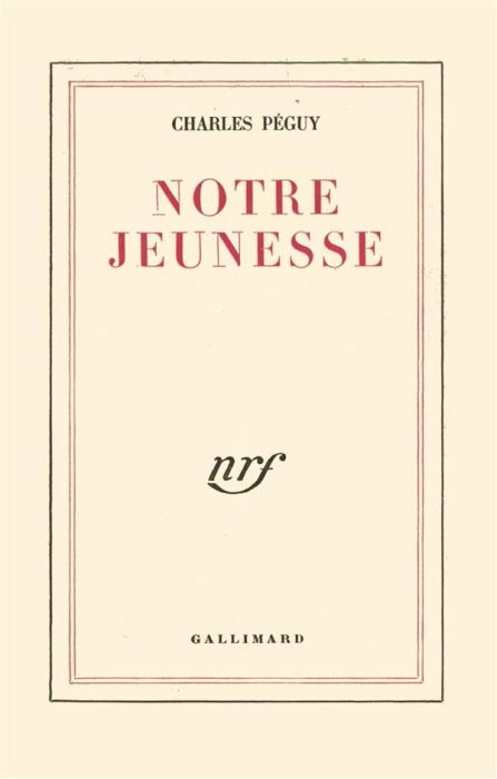 Emprunter Notre jeunesse livre