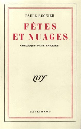 Emprunter Fêtes et nuages (chronique d'une enfance) livre