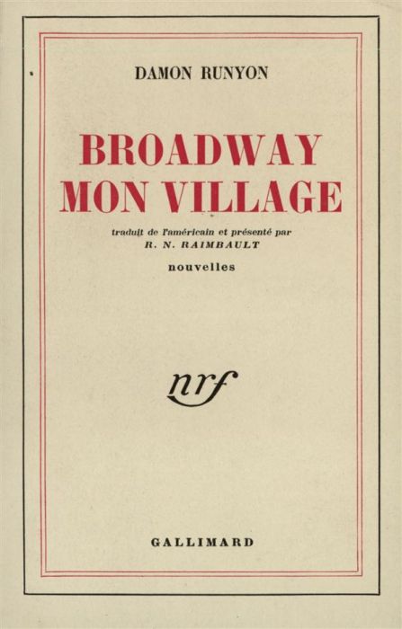 Emprunter Broadway, mon village livre