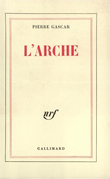 Emprunter L'Arche livre