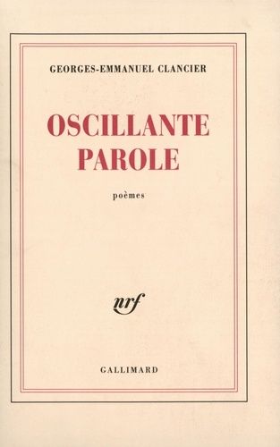 Emprunter Oscillante parole livre