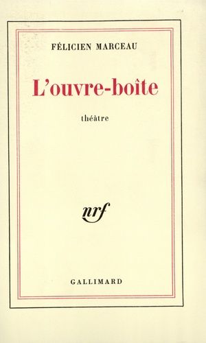 Emprunter L'ouvre-boîte. [Paris, Théâtre de l'oeuvre, 25 septembre 1972 livre