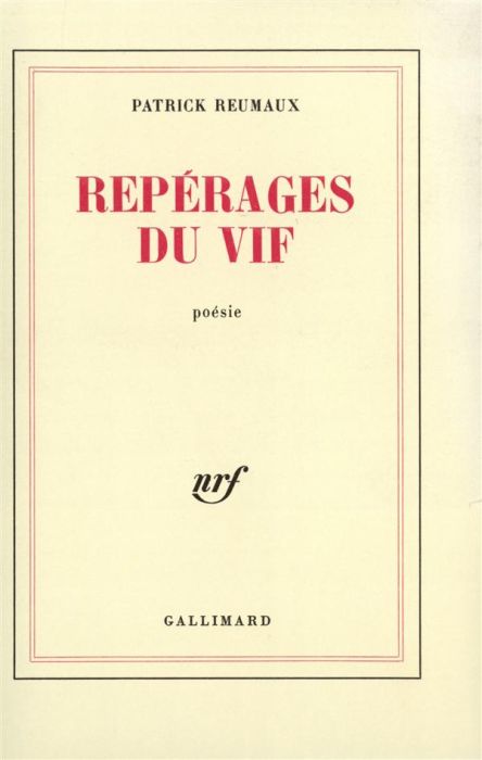 Emprunter Repérages du vif livre