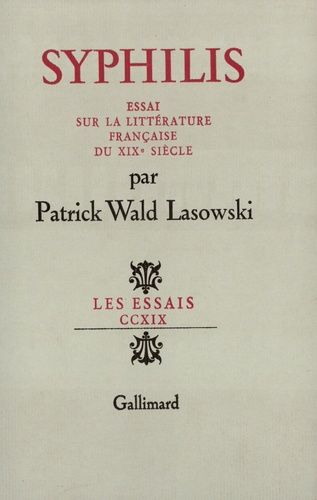 Emprunter Syphilis. Essai sur la littérature française au XIXe siècle livre